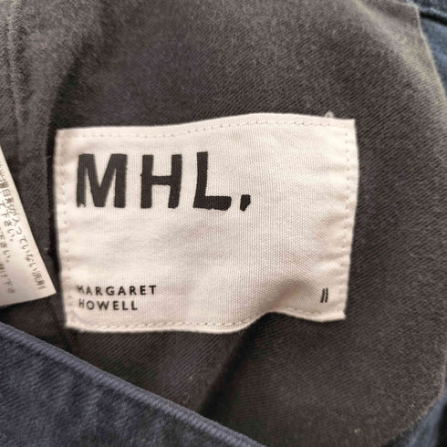 エムエイチエル MHL. コットン ストレート パンツ レディース 2