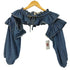 パピエ papier ECHORD別注 DENIM HOLDER BLOUSE レディース FREE