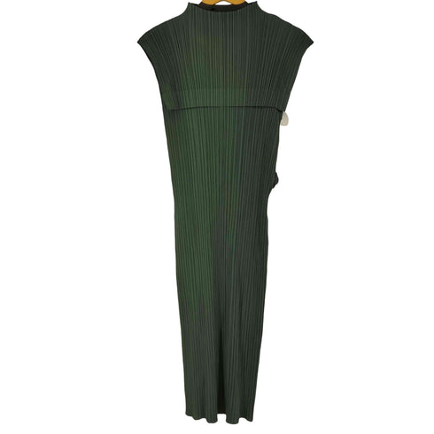 プリーツプリーズイッセイミヤケ PLEATS PLEASE ISSEY MIYAKE MONTHLY COLORS JUNEハイネックノースリーブワンピース レディース 3