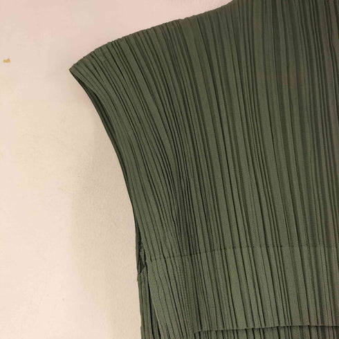 プリーツプリーズイッセイミヤケ PLEATS PLEASE ISSEY MIYAKE MONTHLY COLORS JUNEハイネックノースリーブワンピース レディース 3