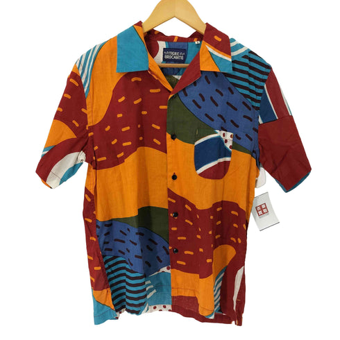 ティグルブロカンテ TIGRE BROCANTE コットンリネン オープンカラーシャツ メンズ JPN:3