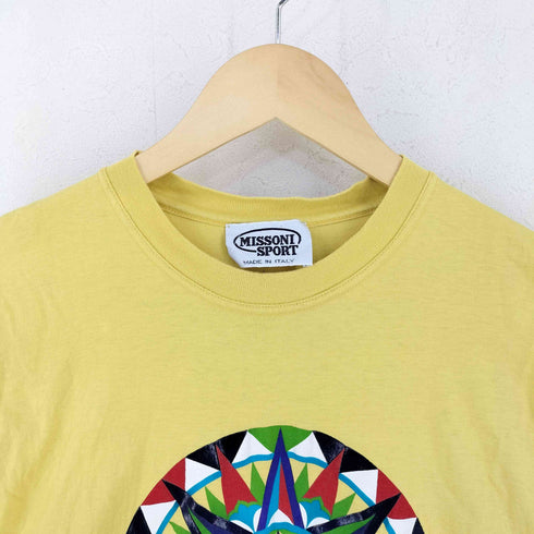 ミッソーニスポーツ MISSONI SPORTS S/S フロントロゴプリントクルーネックTシャツ メンズ import:S