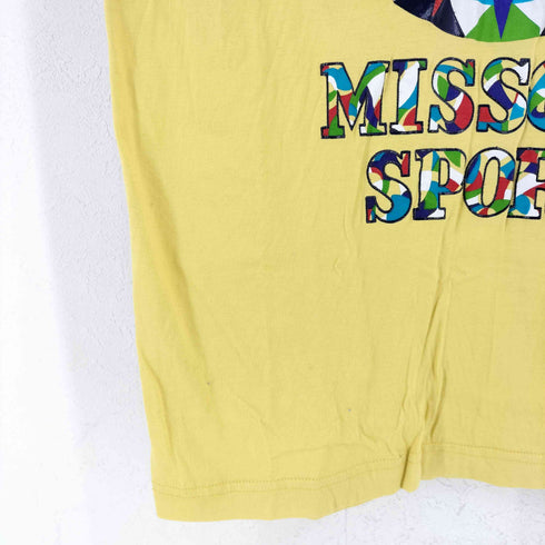 ミッソーニスポーツ MISSONI SPORTS S/S フロントロゴプリントクルーネックTシャツ メンズ import:S