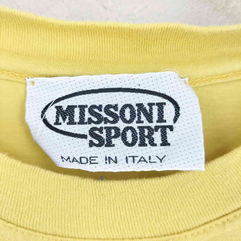 ミッソーニスポーツ MISSONI SPORTS S/S フロントロゴプリントクルーネックTシャツ メンズ import:S