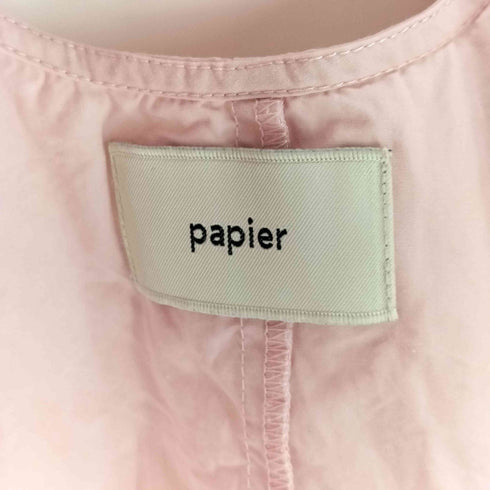 パピエ papier Louise blouse レディース FREE
