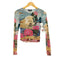 デシグアル Desigual 総柄セカンドスキン レディース M
