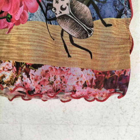 デシグアル Desigual 総柄セカンドスキン レディース M