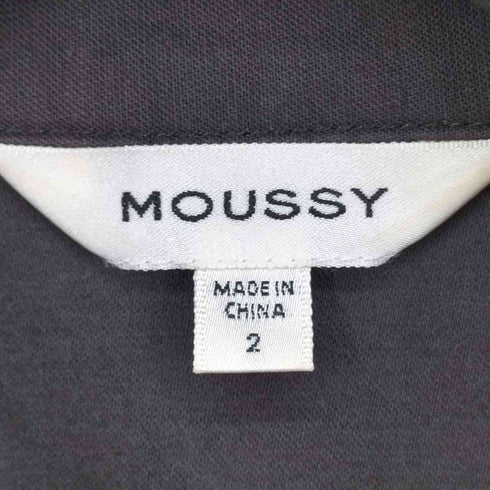 マウジー moussy COTTON SHIRT MINI ドレス レディース FREE