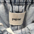 パピエ papier Denim Work pants レディース FREE