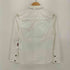 ディーゼル DIESEL スタッズ L/S ピンタック ストライプ シャツ Y2K レディース import:L
