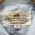 フルーツオブザルーム FRUIT OF THE LOOM 70-80s 襟芯 ポリ コットン ドレス シャツ メンズ 34-35