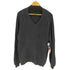 ランズエンド LANDS END 90S USA製 Vネック ドリフターセーター コットンニット メンズ import:L