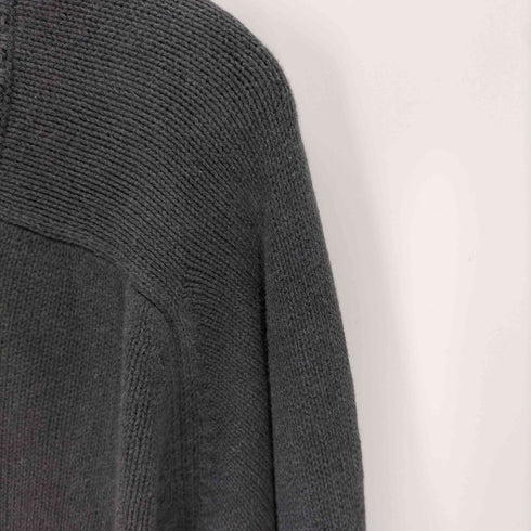 ランズエンド LANDS END 90S USA製 Vネック ドリフターセーター コットンニット メンズ import:L