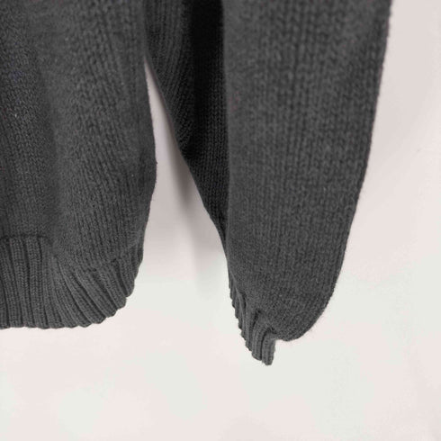 ランズエンド LANDS END 90S USA製 Vネック ドリフターセーター コットンニット メンズ import:L