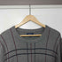 クラフトアンドバロー Croft&Barrow ジャガード チェック プルオーバー ニット メンズ import:XL