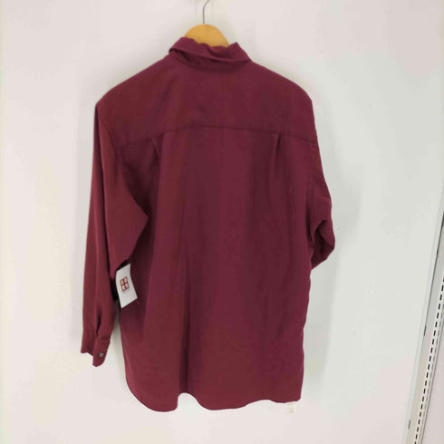 アロー ARROW 90S レーヨンポリ L/S BDシャツ メンズ import:L