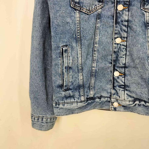ザラ ZARA ボアデニムジャケット メンズ JPN:M