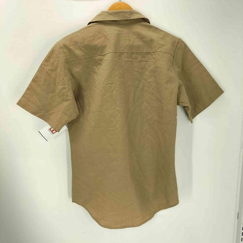 ディーエスシーピー DSCP ミリタリー アーミー 開襟 オープンカラー 半袖 シャツ メンズ