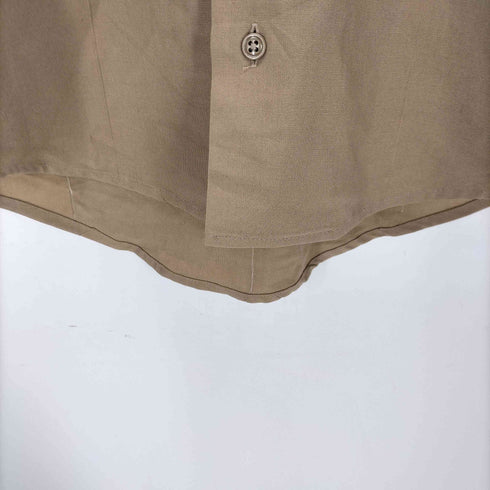 ディーエスシーピー DSCP ミリタリー アーミー 開襟 オープンカラー 半袖 シャツ メンズ