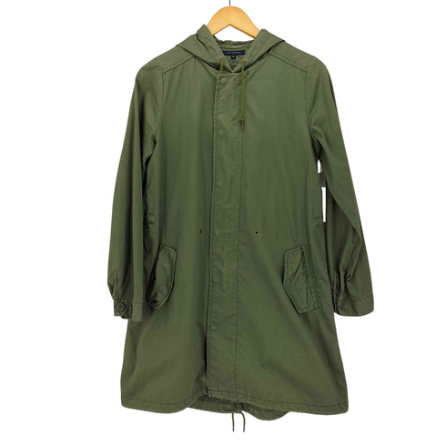 トミーヒルフィガー TOMMY HILFIGER 日本製 比翼 モッズコート メンズ import:M
