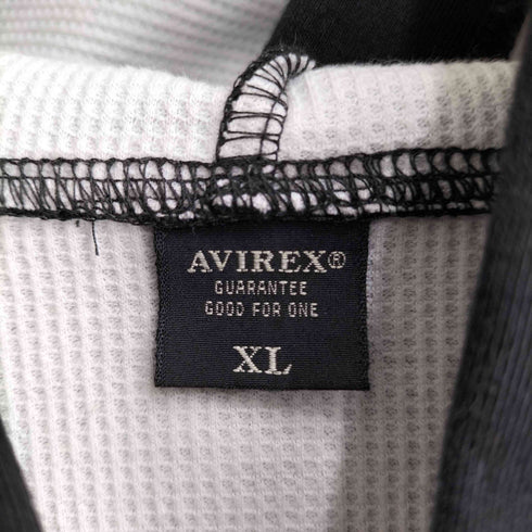 アヴィレックス AVIREX NYC プリント ジップアップパーカー メンズ import:XL