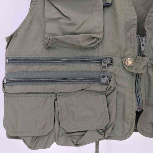 ザノースフェイス THE NORTH FACE 撥水 ナイロン フィッシングベスト メンズ import:M