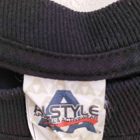 ALSTYLE バンドプリント S/S クルーネック Tシャツ メンズ import:S