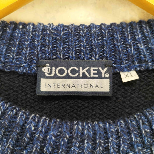 JOCKEY ボーダーニット メンズ XL