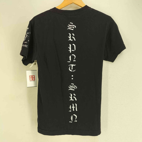 ALSTYLE バンドプリント S/S クルーネック Tシャツ レディース import:S