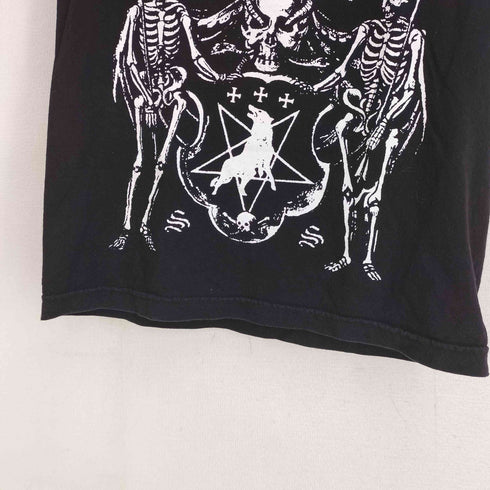 ALSTYLE バンドプリント S/S クルーネック Tシャツ レディース import:S