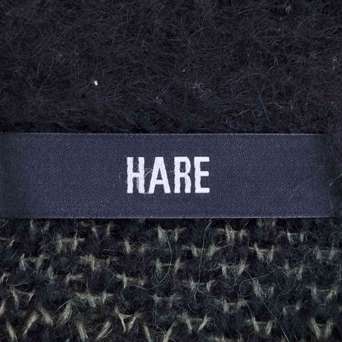 ハレ HARE ゼブラパターンニットプルオーバー メンズ FREE