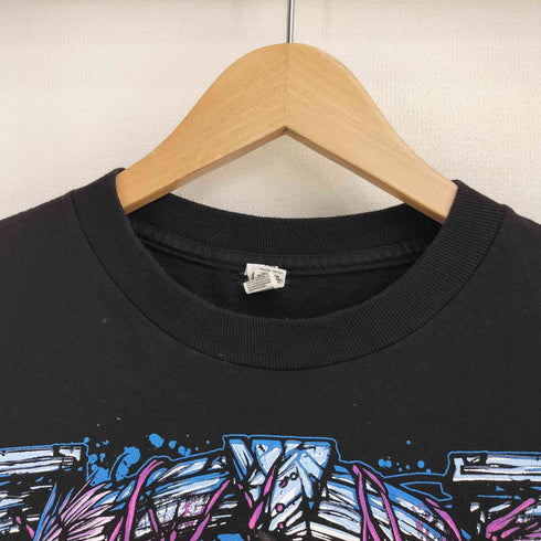 ALSTYLE バンドプリント S/S クルーネック Tシャツ レディース import:M