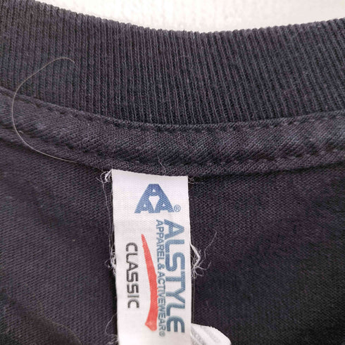 ALSTYLE バンドプリント S/S クルーネック Tシャツ レディース import:M