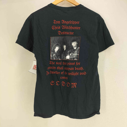 GILDAN バンドプリント S/S クルーネック Tシャツ メンズ import:M