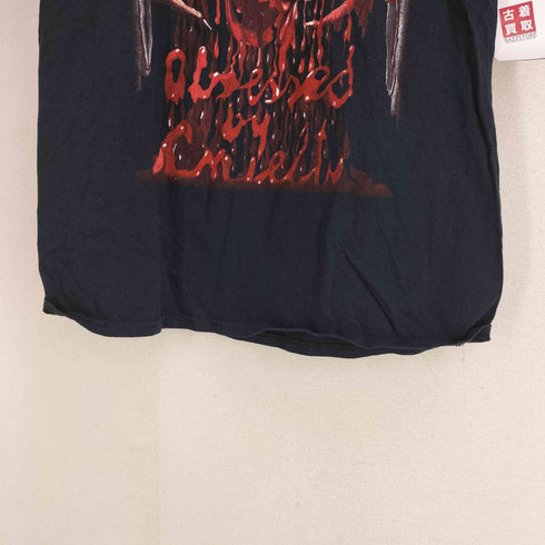 GILDAN バンドプリント S/S クルーネック Tシャツ メンズ import:M