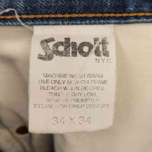 ショット Schott 5721 フレアデニムパンツ メンズ 34