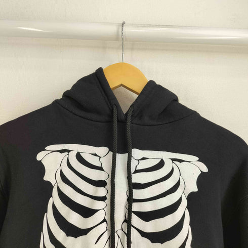 ザジーディーシー THE GTS バンド ボーンプリント プルオーバー パーカー レディース import:S