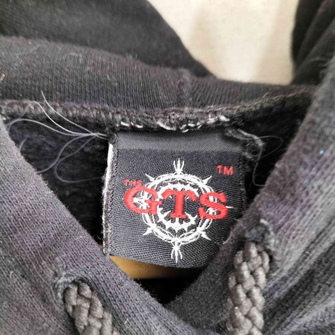 ザジーディーシー THE GTS バンド ボーンプリント プルオーバー パーカー レディース import:S