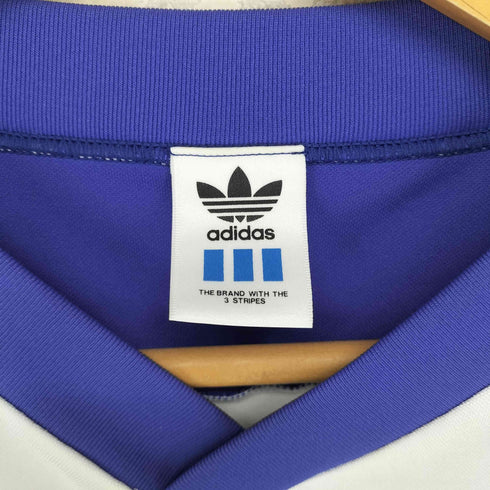 アディダス adidas 90s デサントタグ 両面プリントVネックゲームシャツ メンズ L-O