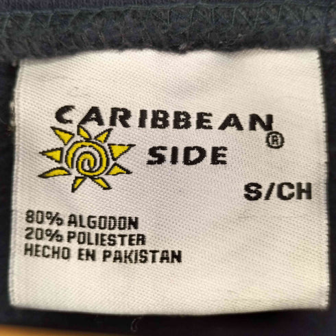 CARIBBEAN SIDE フロント刺繍ジップアップパーカー レディース JPN:S