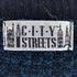 シティストリート CITY STREETS 90s~00s 総柄 Vネック ニットカーディガン メンズ import:M