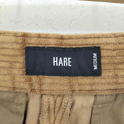 ハレ HARE コーデュロイディープタックワイドパンツ メンズ JPN:M