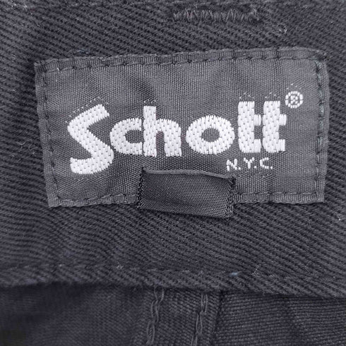 ショット Schott CLASSIC BAKER PANTS メンズ L