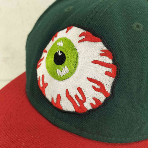 ミシカ MISHKA 59FIFTY フロントデザイン ワッペンキャップ メンズ 7 3/4