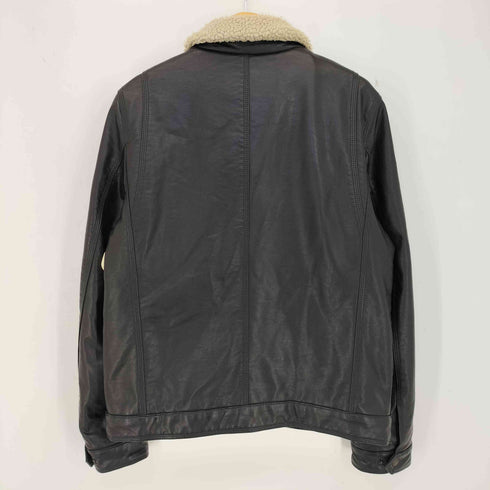 リーバイス Levis フェイクレザー ボアジャケット メンズ import:S