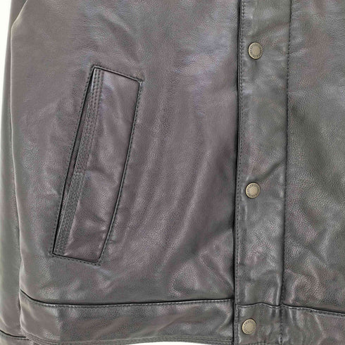 リーバイス Levis フェイクレザー ボアジャケット メンズ import:S