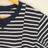 サカイ Sacai ドッキング ボーダー クルーネック Tシャツ メンズ JPN:1