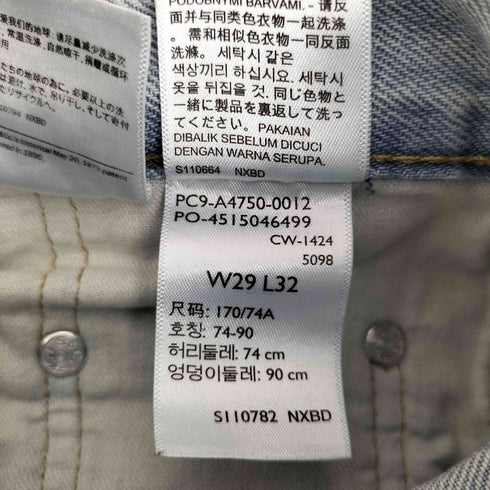 リーバイス Levis 578 5ポケット ジップフライ テーパード ワイド デニム パンツ メンズ W29L32
