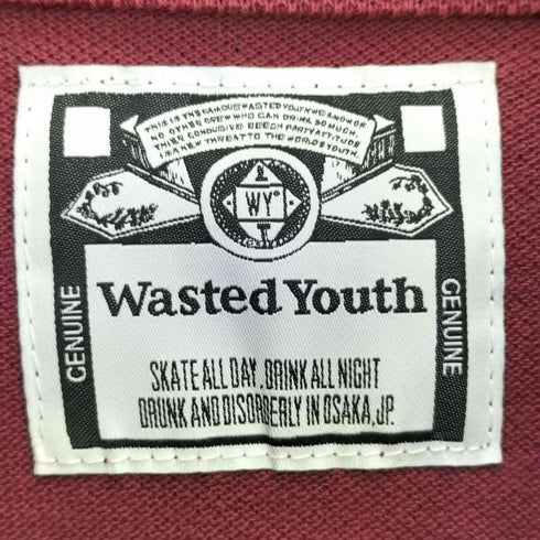 ウェイステッドユース WASTED YOUTH BIG POLO SHIRT メンズ JPN:XXL