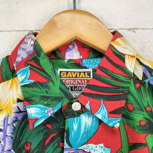 gavial original dry goods 花柄S/S シャツ メンズ JPN:M